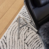 Tapis recyclé Paulin Neige 160 x 230 x 2