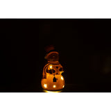 Détail de la figurine Bonhomme de neige J-Line en céramique