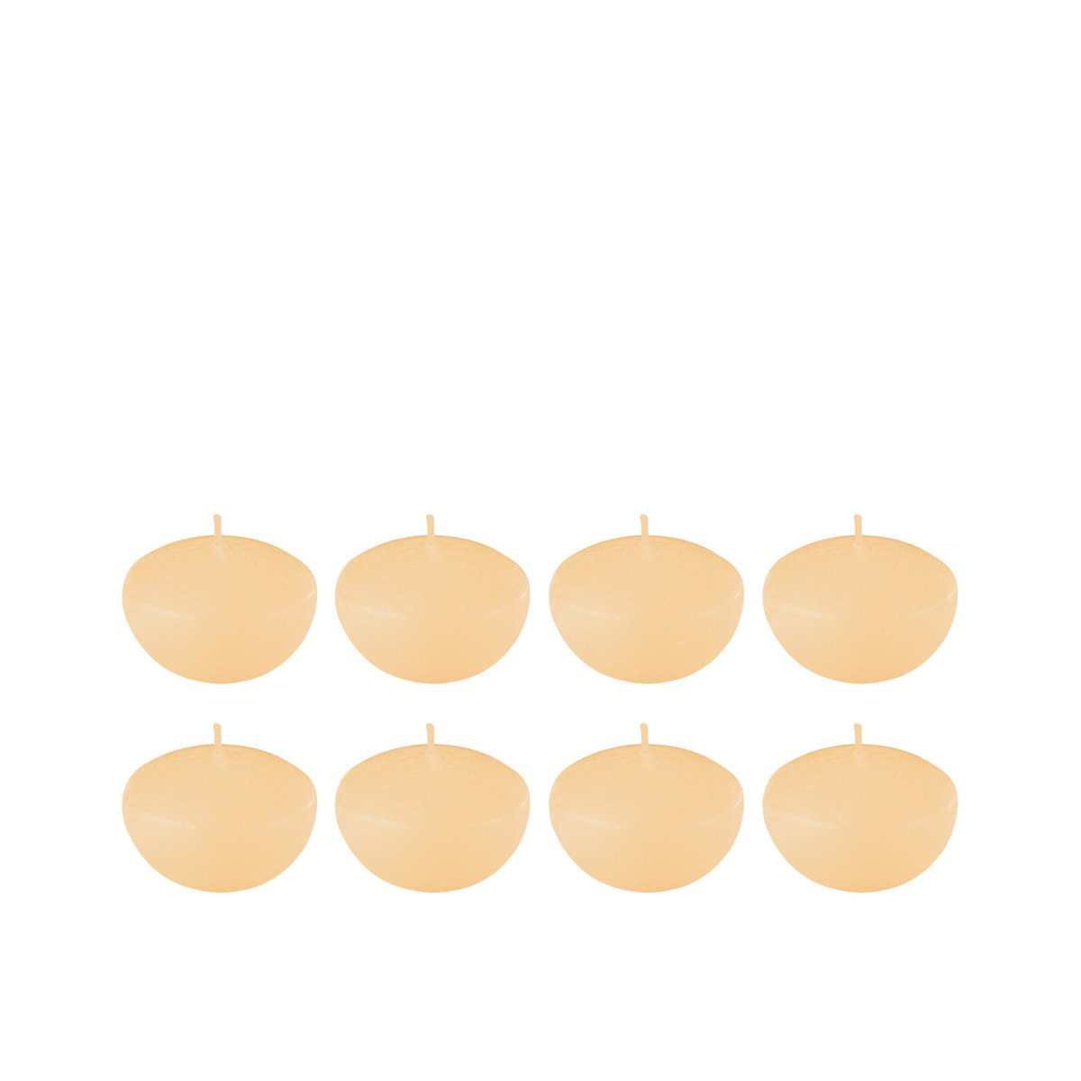 Bougie flottante J-Line beige, élégante et raffinée, parfaite pour l'intérieur