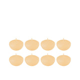 Bougie flottante J-Line beige, élégante et raffinée, parfaite pour l'intérieur