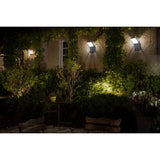 Lampe murale externe LED "Orbis", en métal et en plastique en anthracite, avec LED intégrée