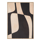 Tableau Le Cap - Vue d'ensemble avec cadre noir