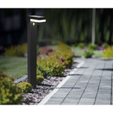 Light de base extérieure solaire LED "Filius" H: 50 cm, en métal et en plastique en anthracite, avec LED intégré
