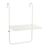 Table d'appoint d'extérieur Seattle Blanc