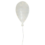 Plastic décoratif LED en blanc, avec LED intégré