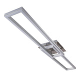 Lampe à plafond CCT LED + "BANTY" RVB-Backlight avec de nombreuses fonctions, 115 cm de long, y compris la télécommande