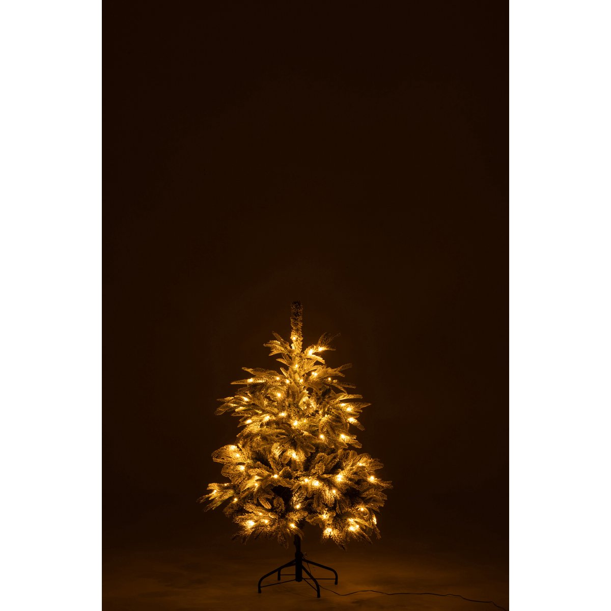 Détail des LED du sapin de Noël J-Line, illuminant la pièce