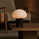 Lampe de table rechargeable Jord marron foncé