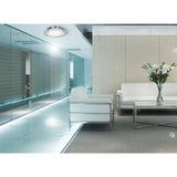 Plafonnier LED "Chur" effet cristal
