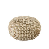 Pouf Premium Ø45 cm Seat tabouret à tricot Pouf à l'intérieur de la terrasse Pool Garden Sustainable