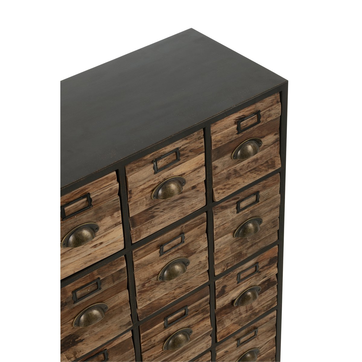 Armoire J-Line ouverte, montrant l'intérieur spacieux