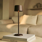 Lampe à poser rechargeable David moka