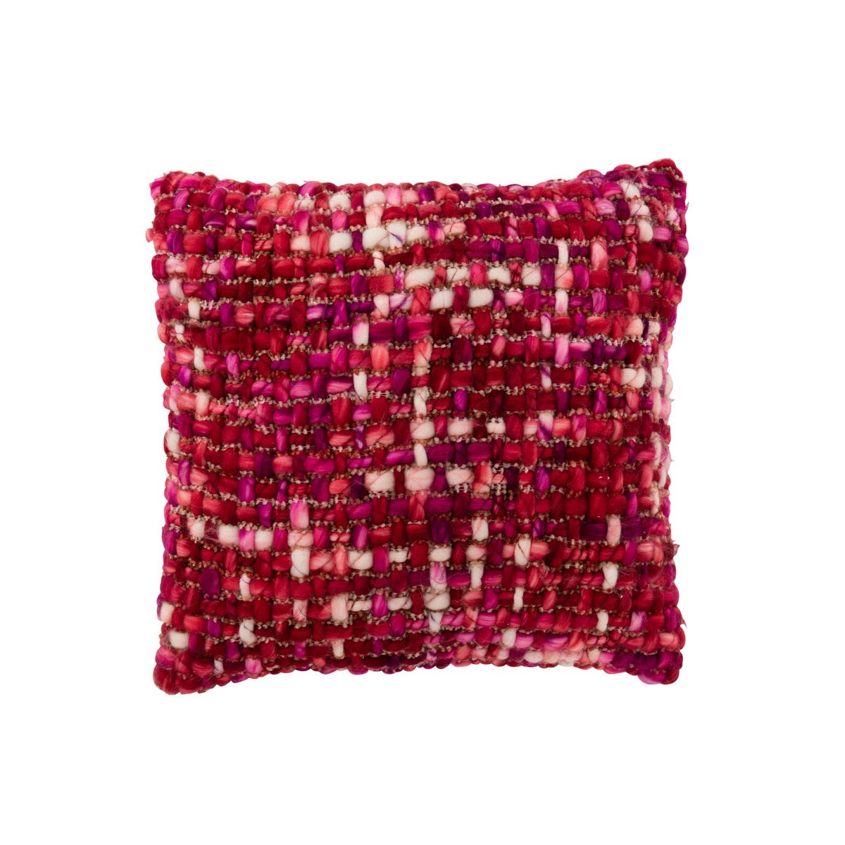 Coussin J-Line Gebreeten posé sur un lit élégant, style contemporain