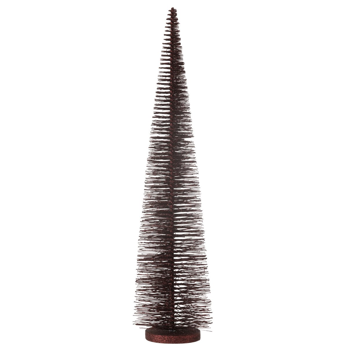 Sapin de Noël Glitter Bordeaux - Décoration festive élégante