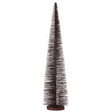 Sapin de Noël Glitter Bordeaux - Décoration festive élégante