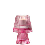 Photophore J-Line Hat - verre - rose