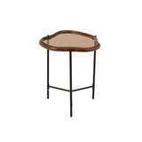 Table basse J-Line Zir - verre - mix
