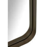 Détail du cadre en métal du miroir J-Line Markus