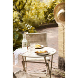 Arcas Ensemble Bistro, 2 chaises et 1 table, polyester/acier, taupe