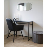 Vue rapprochée du miroir Jersey, reflet lumineux