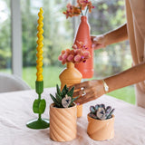 Maison Colibri | Pot décoratif Candy - Pêche - Ø6cm