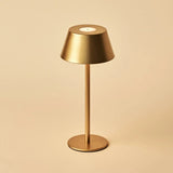 Lampe de table sans fil Milou aluminium doré