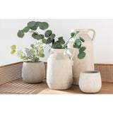 Pot de fleur J-Line Speckle, avec plante d'intérieur