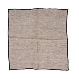 Serviette en Lin The Code - Noir Naturel - 45x45