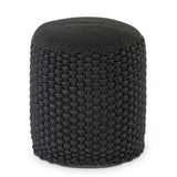 Selles mérinos pouf extérieur Ø40 H45cm Seat Pouf peut être rempli
