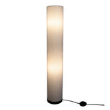 Lampe debout "Beate" Gray en métal et un souffleur de texte en gris, socket E27, lampe à manger pour salle à manger, salon, couloir ou bureau, environ 110 cm de haut