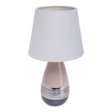 Lampe à poser en céramique "Carrara" h: 38cm