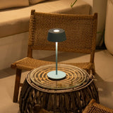 Lampe de table rechargeable bleue Hugo Amsterdams