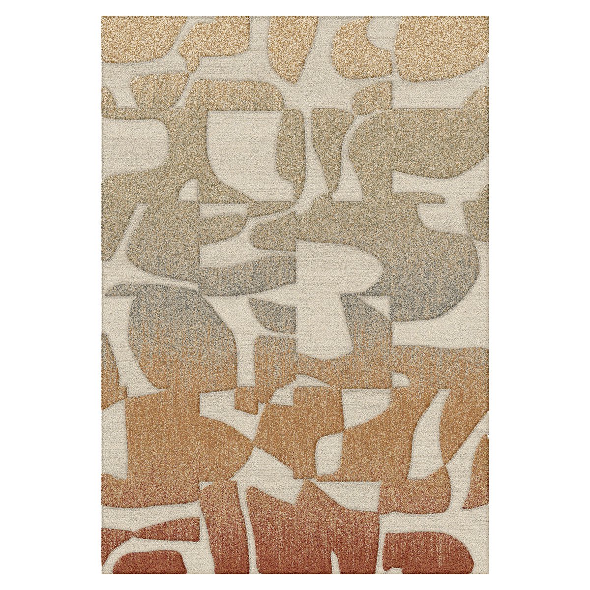 Tapis Kiara multicolore, design élégant et moderne