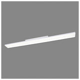 Panneau LED Light "Carente" Longueur 119,5 cm, sans cadre, de nombreuses fonctions, en métal et en plastique, blancs, LED intégrés