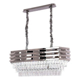 Hanglamp Crystal Chrome | 80x30cm