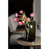Vase ABU30GR en verre épais, ambiance chic et moderne