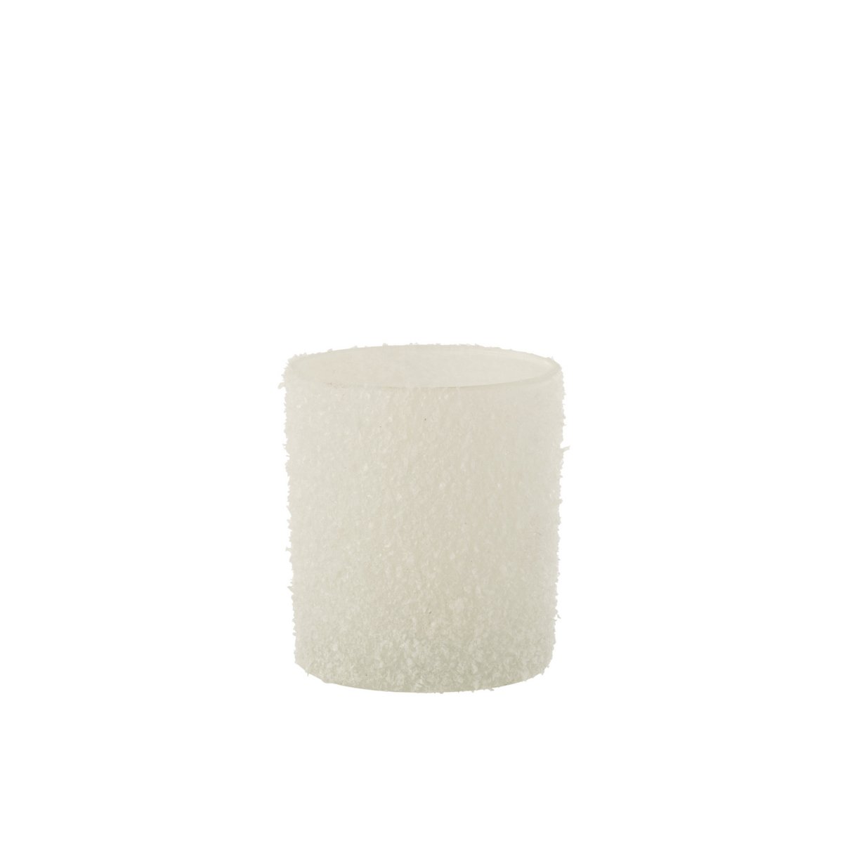 Photophore J-Line Snowy, détail de la base en verre