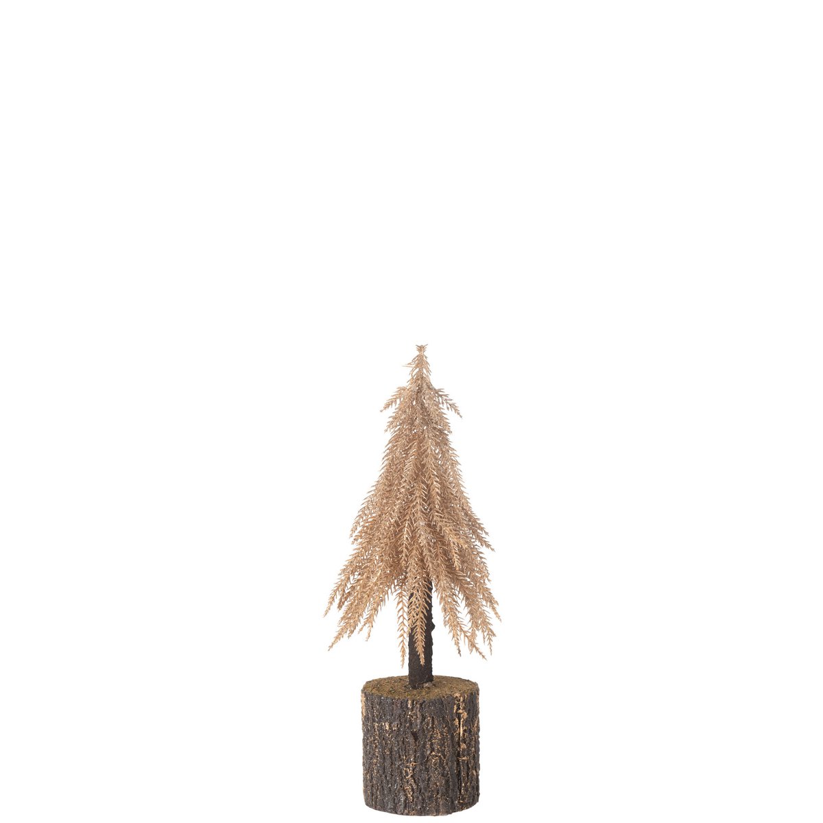 Sapin de Noël J-Line en cuivre, décoration élégante pour Noël
