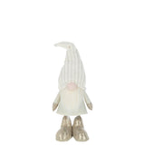 Détail du Gnome Plumes Beige Grand - Style classique et chaleureux