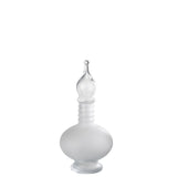 Vase Joey en verre transparent, design moderne et épuré.