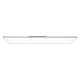 Panneau LED Light "Carente" Longueur 119,5 cm, sans cadre, de nombreuses fonctions, en métal et en plastique, blancs, LED intégrés