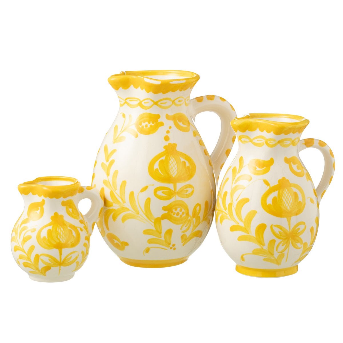 Détail de la carafe J-Line Karaf Grenade montrant le bec verseur