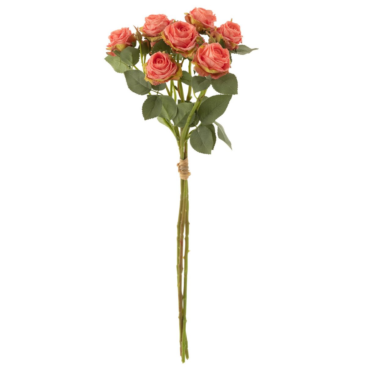 Bouquet Rose J-Line 12 têtes, élégance florale réaliste