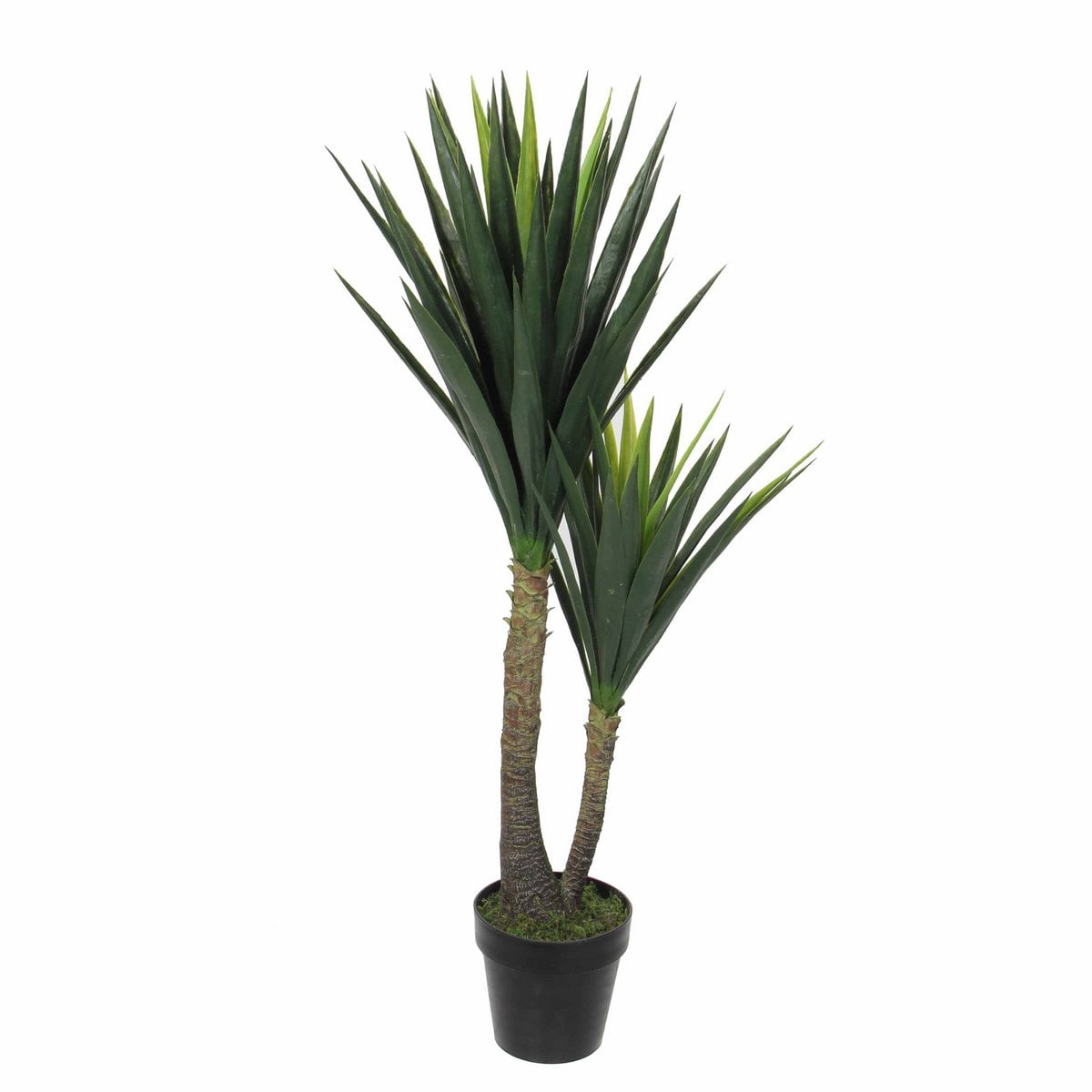 Plante artificielle Yucca Vert avec feuilles détaillées