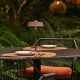 Lampe rechargeable USB Luca Mocha Marron