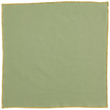 Serviette de table recyclée Grace Amande 40 x 40