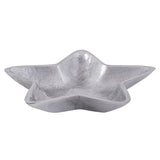 Déco Shell Star 2er set Starlight Gold ou Silver Christmas Decorations Aluminium