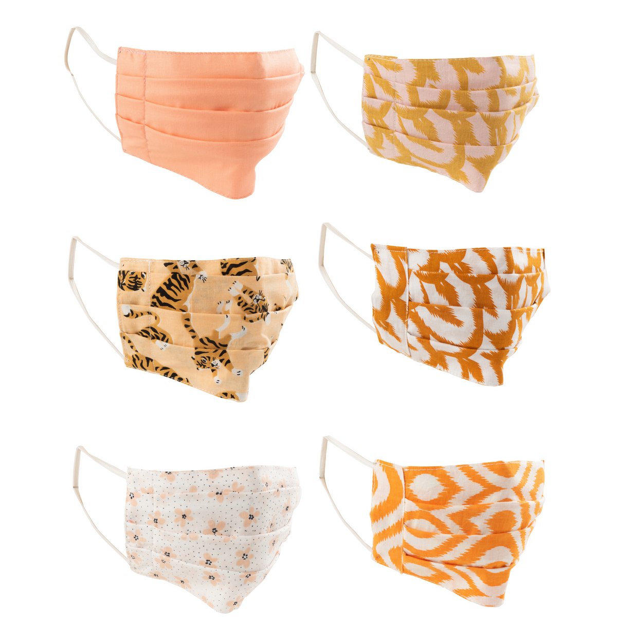 Masque J-Line porté, ajoutant une touche de style