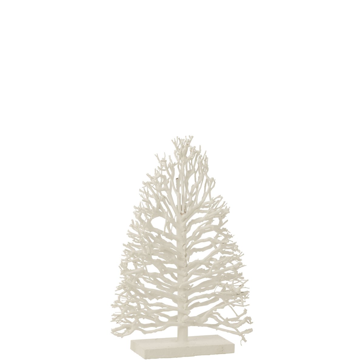 Serre-livres J-Line en bois blanc, design élégant et scandinave