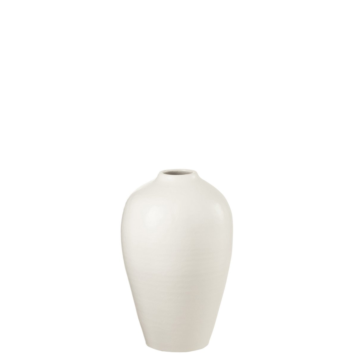 Vase J-Line sur une table, ajout décoratif pour une ambiance chic.